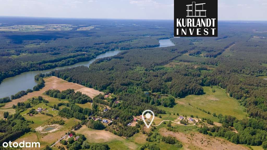 Działka 1.997 m² Zalew Żur Bory Tucholskie-0