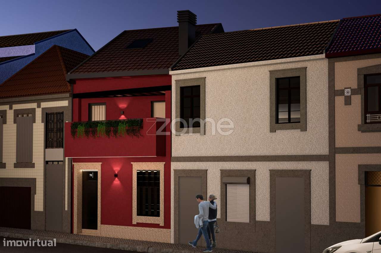 Moradia Nova T3 - Jardim/terraço/varandas - a 700 mts Rotunda Areosa-2