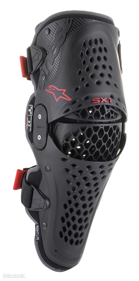 alpinestars joelheiras sx-1 v2 6506321 - 1