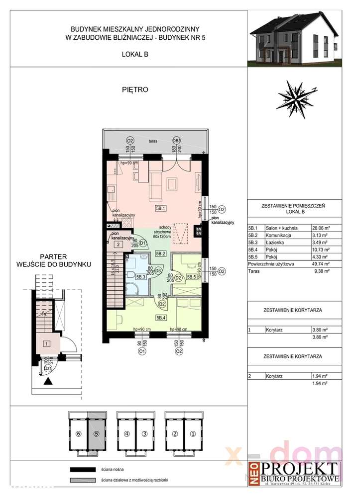 Apartament ul. Domaszowska - 4 pokoje-9