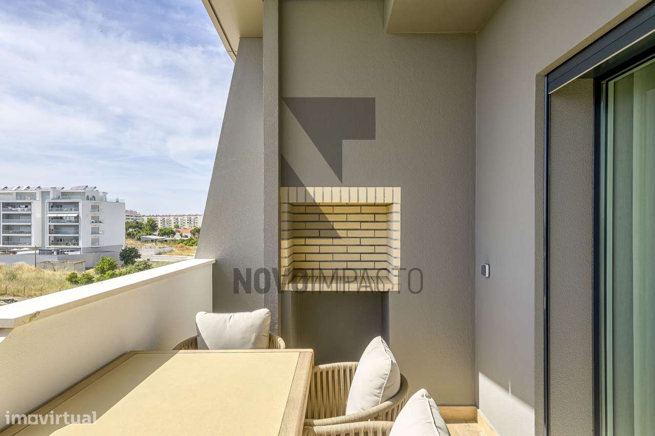 T4 Duplex de Luxo Mobilado, com 2 Terraços e Box para 2 Carros | Mo...-27