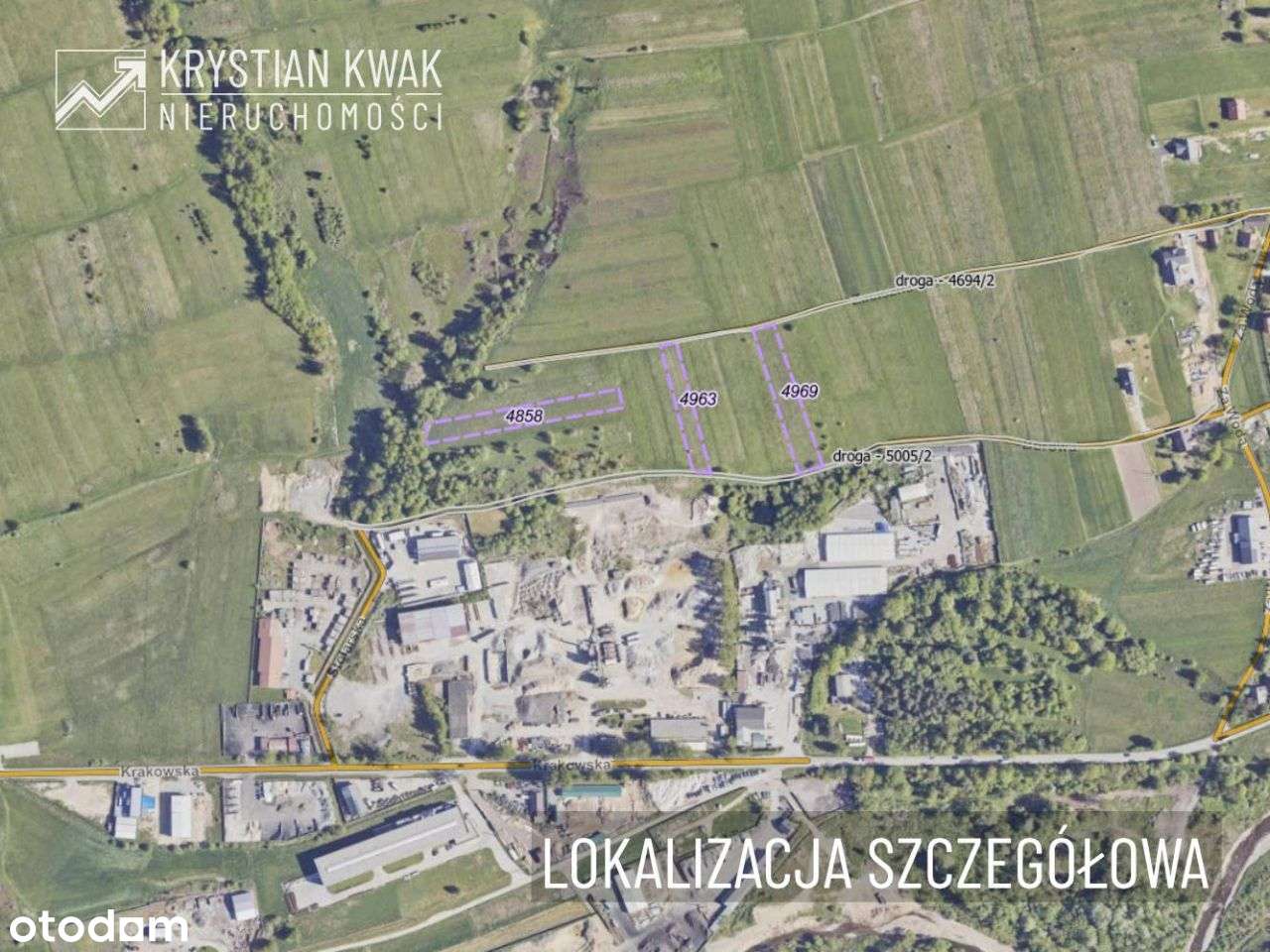 Łękawica działki przemysłowo-usługowe - Pełny obrazek: 5/17