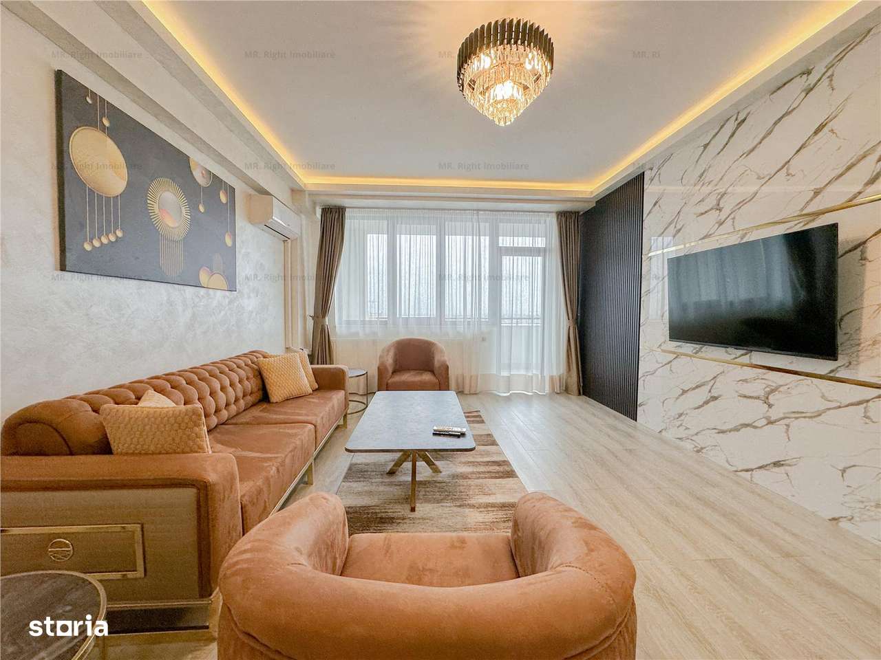 Apartament 3 camere | 2 balcoane | Priveliste si parcare | Tractorul - Imagine principală: 2/12