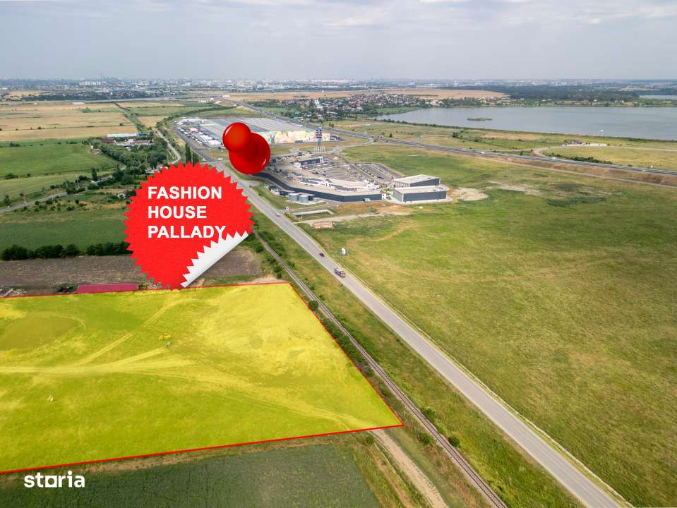 Teren Cernica,pentru Dezvoltare Rezidentiala sau Industriala - Imagine principală: 2/19