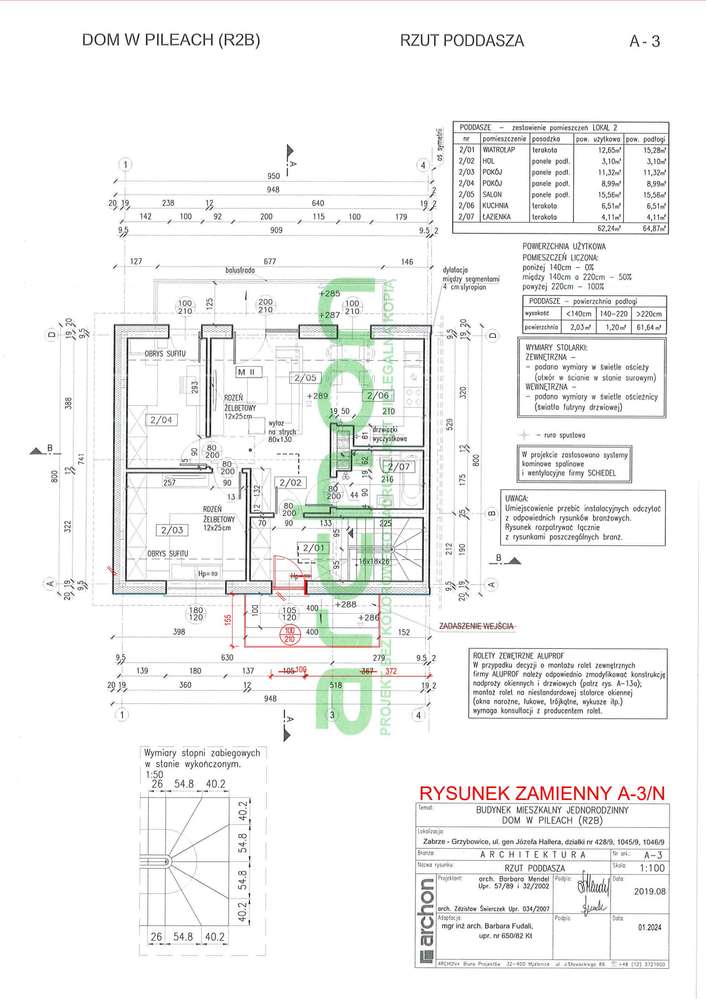 3-pokojowe mieszkanie 64m2 Bezpośrednio - Pełny obrazek: 2/5