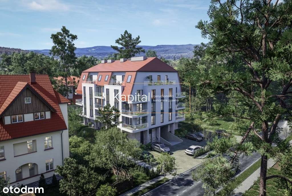 Apartament z antresolą i balkonem | Polanica Zdrój - Pełny obrazek: 4/5