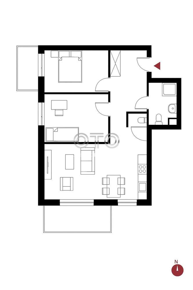 Świetna lokalizacja/3 pokoje/Tramwaj/Winda-4