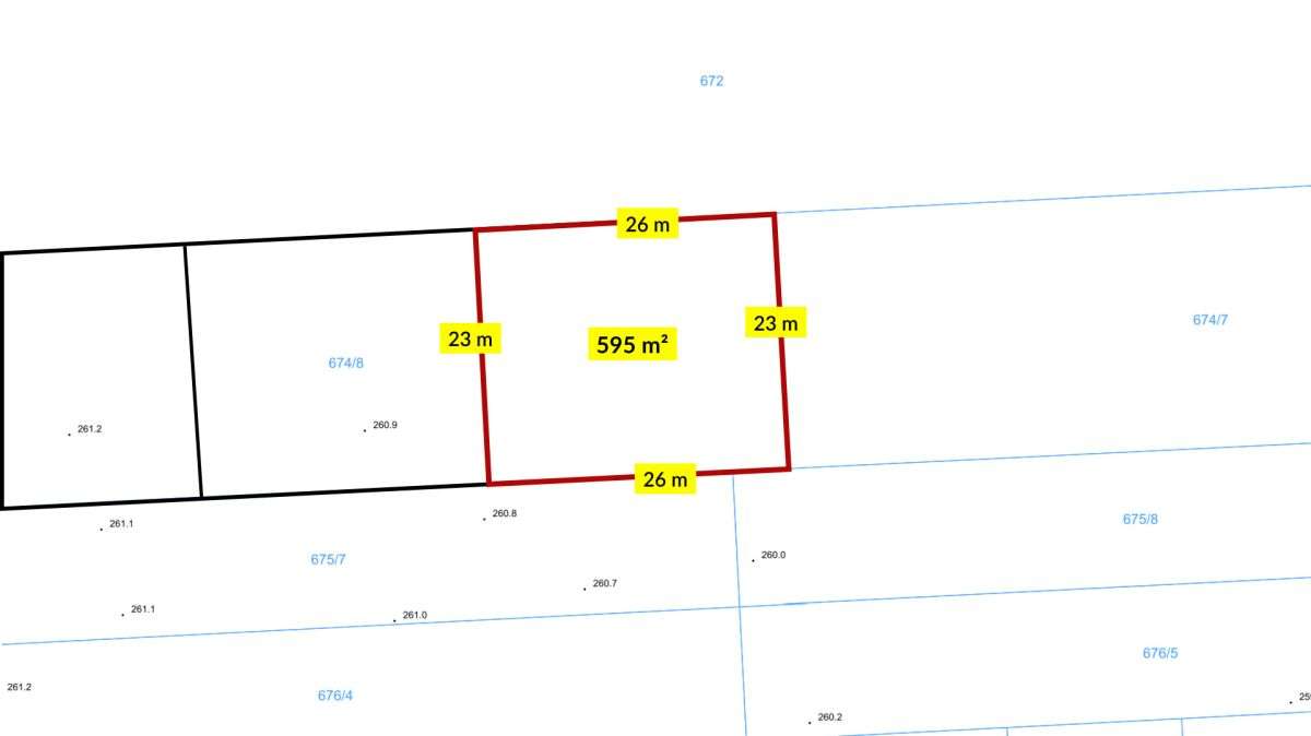 Działka budowlana Rusinowice 595m2-10