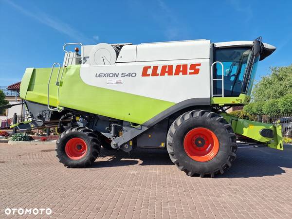 Claas Lexion 540, heder v660, - 4