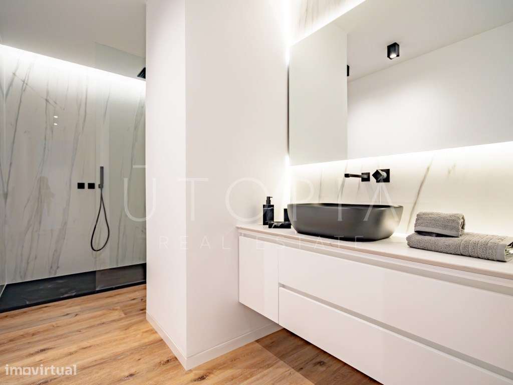 T1 novo com garagem e acesso a piscina e ginásio - D. João III Pres... - Grande imagem: 4/14