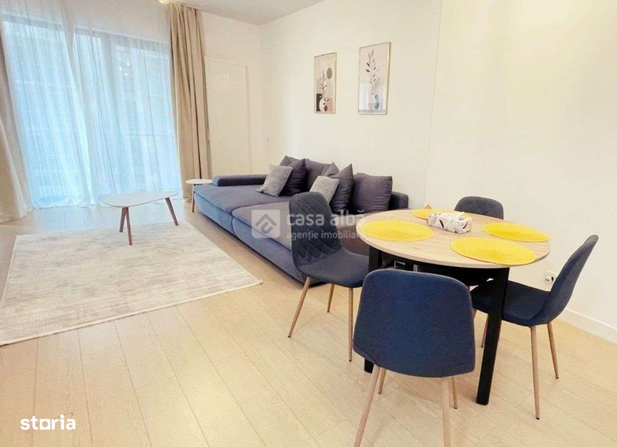 Silk District, 2 camere elegant, prima inchiriere, parcare subterana - Imagine principală: 4/13