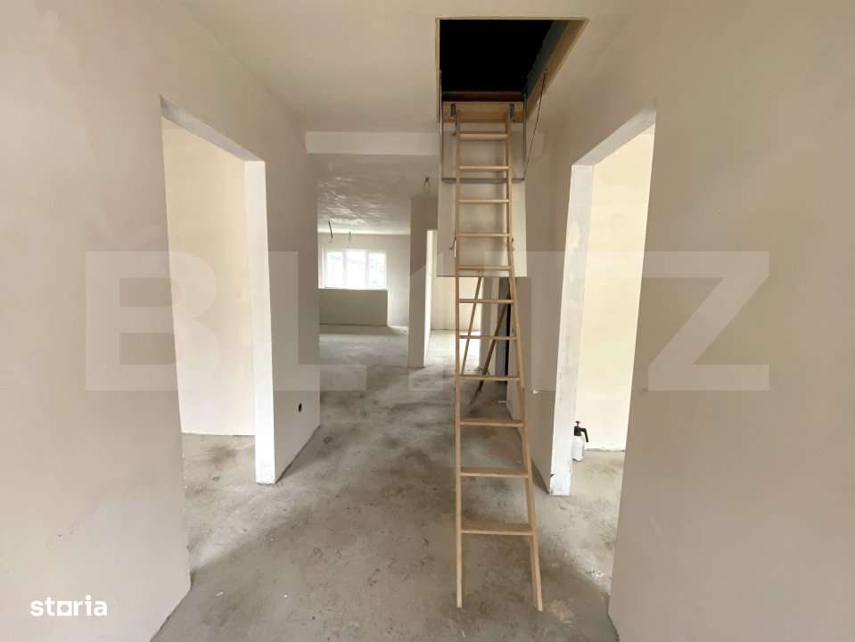 Casa cu 5 camere, 132 mp utili, 400 mp teren, Campenesti - Imagine principală: 4/8