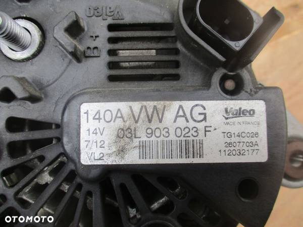 ALTERNATOR VW SKODA AUDI SEAT 1.6 TDI 03L903023F - 4