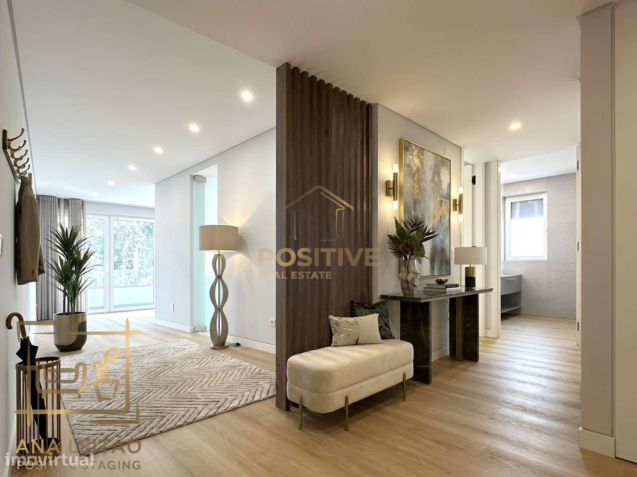 Apartamento T3 novo com estacionamento no centro de Carcavelos-6