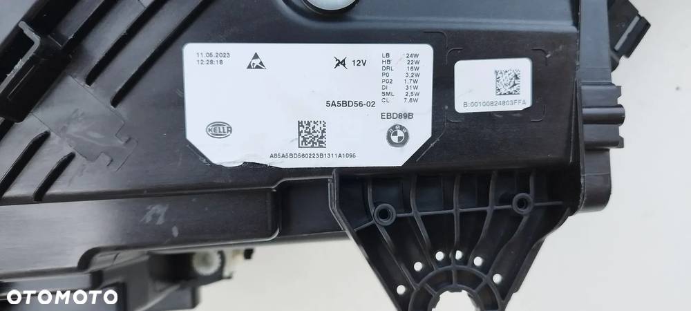 BMW X1 U11 2022- Full Led Lewa Oryginał Wersja USA - 6