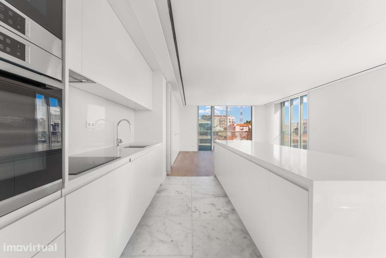 Apartamento T3 com piscina, Lisboa-6