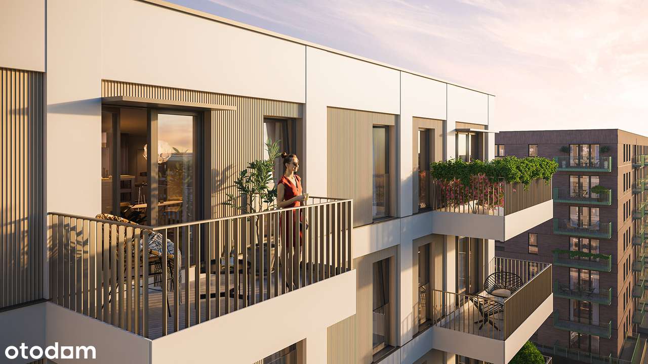 1-pokojowe mieszkanie 32m2 + ogródek Bezpośrednio - Pełny obrazek: 1/8