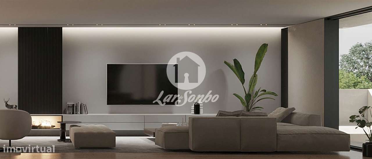 Moradia nova T3, com 2 frentes, localizada, São Cosme, no concelho ...-6