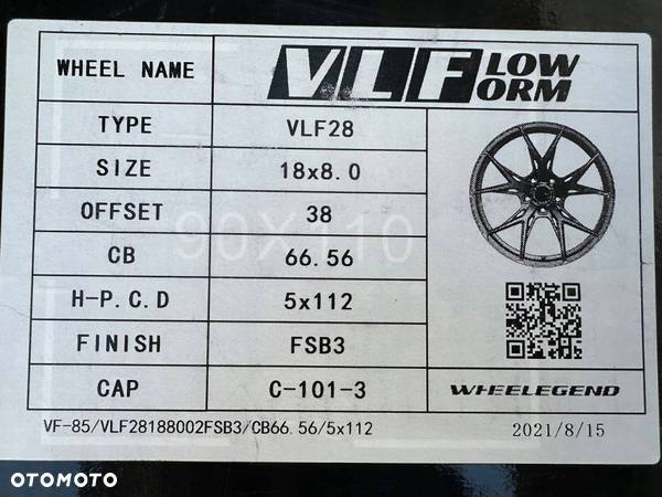 Felgi 18cali Audi BMW Mercedes Seat Skoda Vw 5x112 - 6