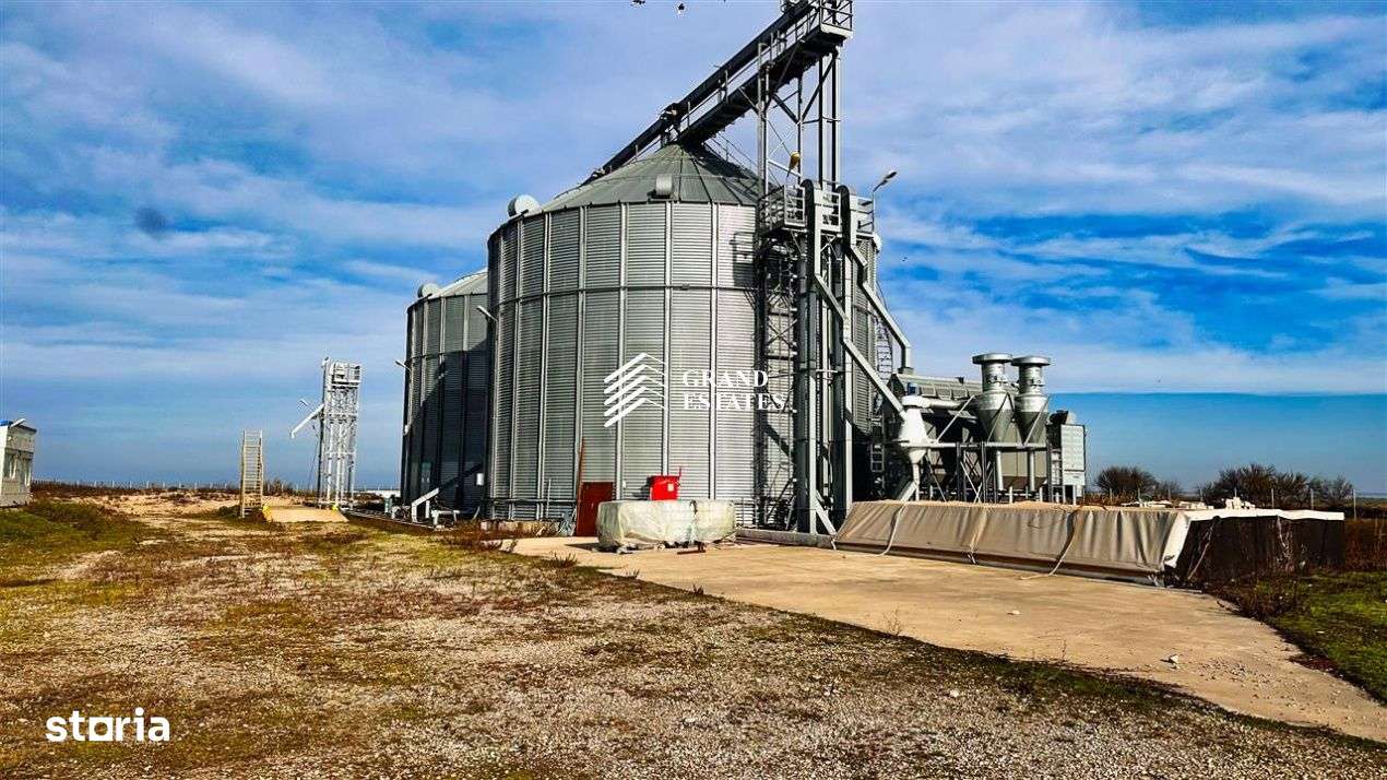 Siloz - Baza receptie si depozitare cereale 3000 tone | 2 ha teren | - Imagine principală: 5/5