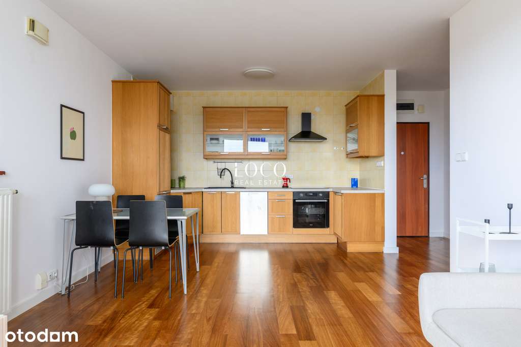 Kępa Potocka,2 pokoje, duży taras, widok na zieleń - Pełny obrazek: 3/11