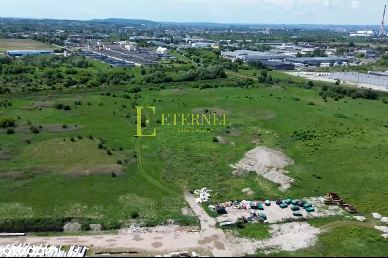 Działka przemysłowa, sprzedaż 2562m2 z pozwoleniem na halę 1100m2-1