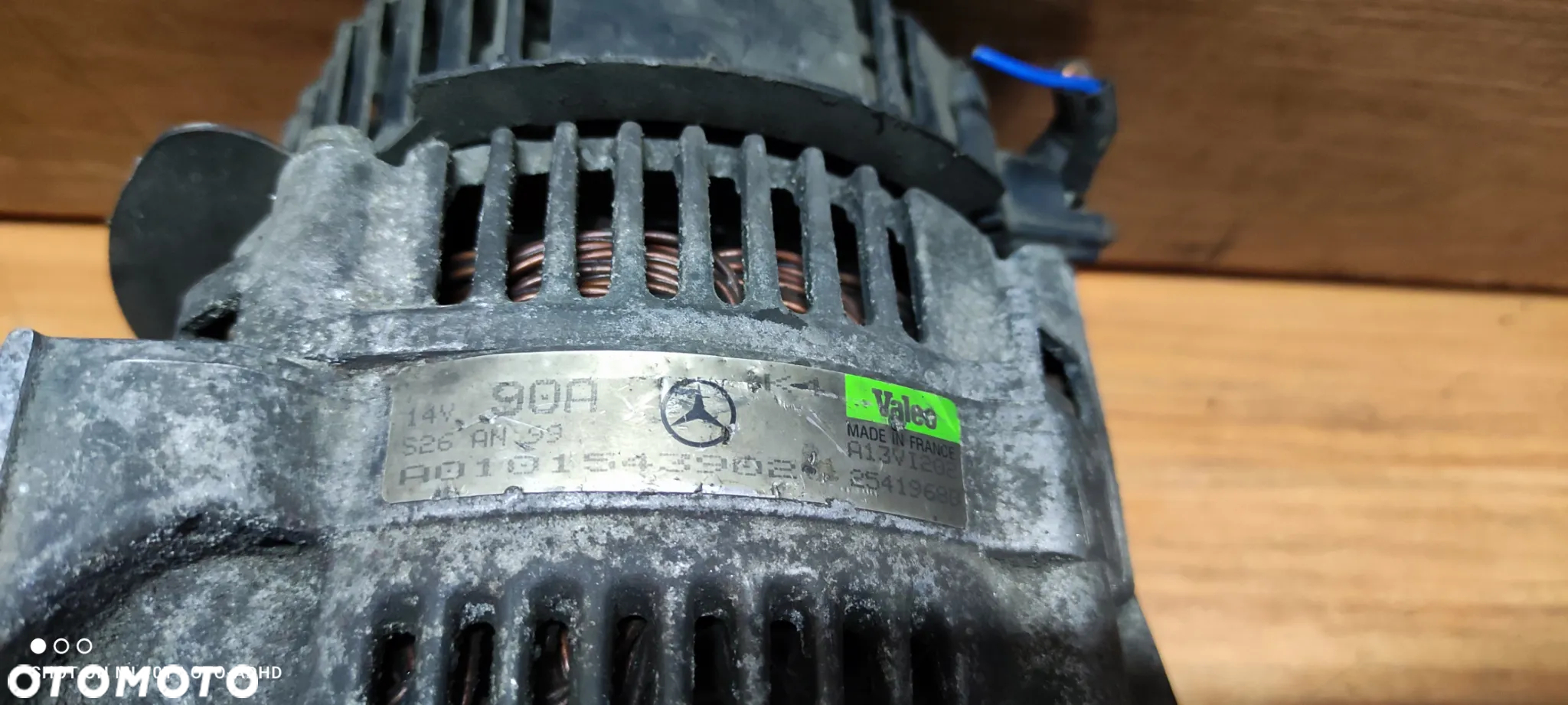 Alternator 90a Mercedes a klasa w168 1,7 cdi - 3