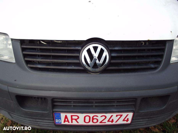 Grila capota vw t5 grila cu emblema capota dezmembrez VW T5 1.9 alb - 2