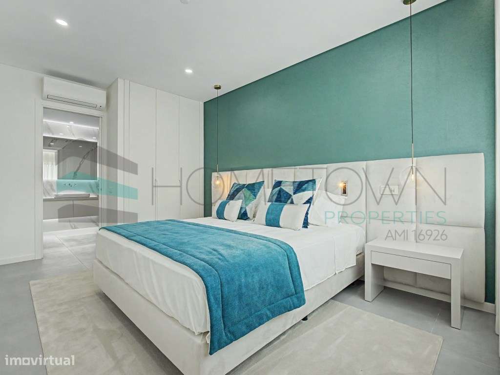 Apartamento T2 com acesso privado ao rooftop - Perto do mar, quarteira-14