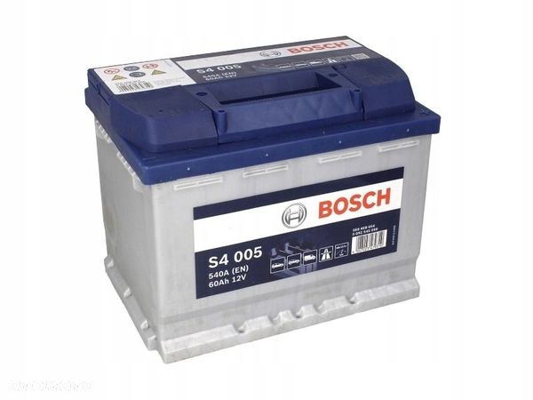 Akumulator Bosch S4 60 Ah 540 A P+ MOŻLIWY DOWÓZ MONTAŻ - 1