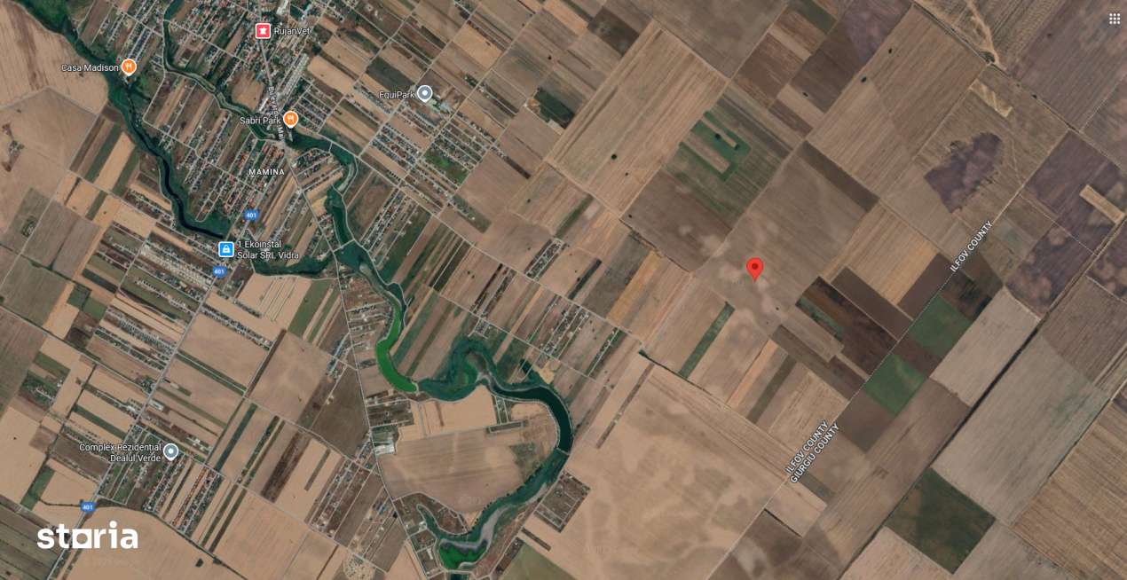 Teren Extravilan In Rate Primaverii Com. Berceni | 9127mp | #EG1E - Imagine principală: 3/4