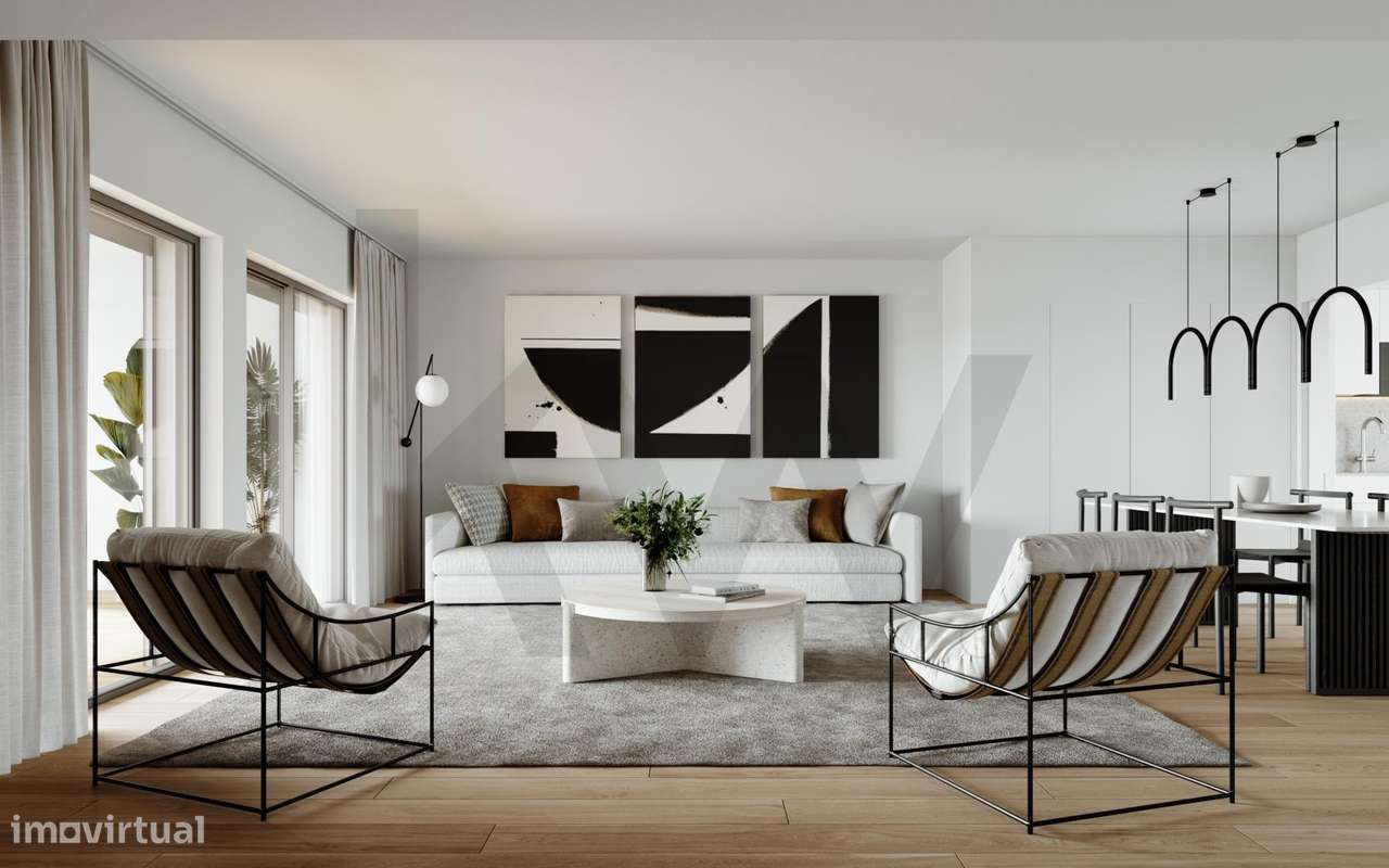 T2 no Empreendimento ÉLOU – 118 m2 + 28 m2 de varandas + 2 estacioname - Grande imagem: 3/14