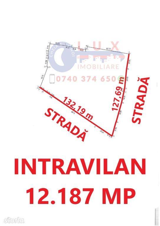 ID 7644 Teren INTRAVILAN - Zona Vărăriei