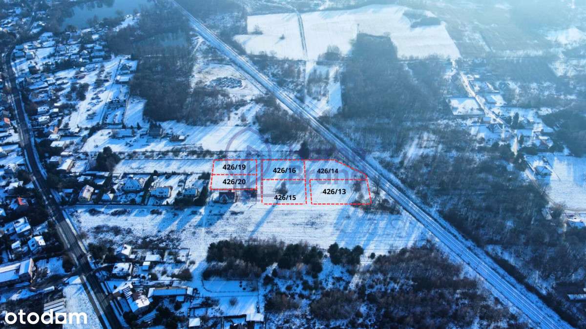 Pęgów 6 działek| doskonały dojazd do Wrocławia - Pełny obrazek: 2/5