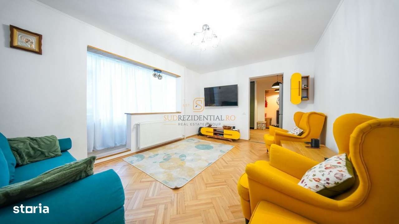 Apartament 3 camere, Emil Racovita, acces facil metrou Piata Sudului