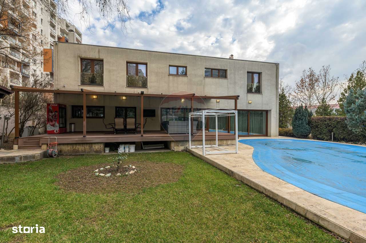 Vila elegantă, spații generoase, finisaje premium, piscina, 3000mp - Imagine principală: 5/20