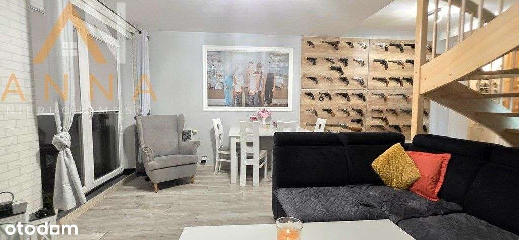 Dwupoziomowe mieszkanie dla dużej rodziny, Sady-7