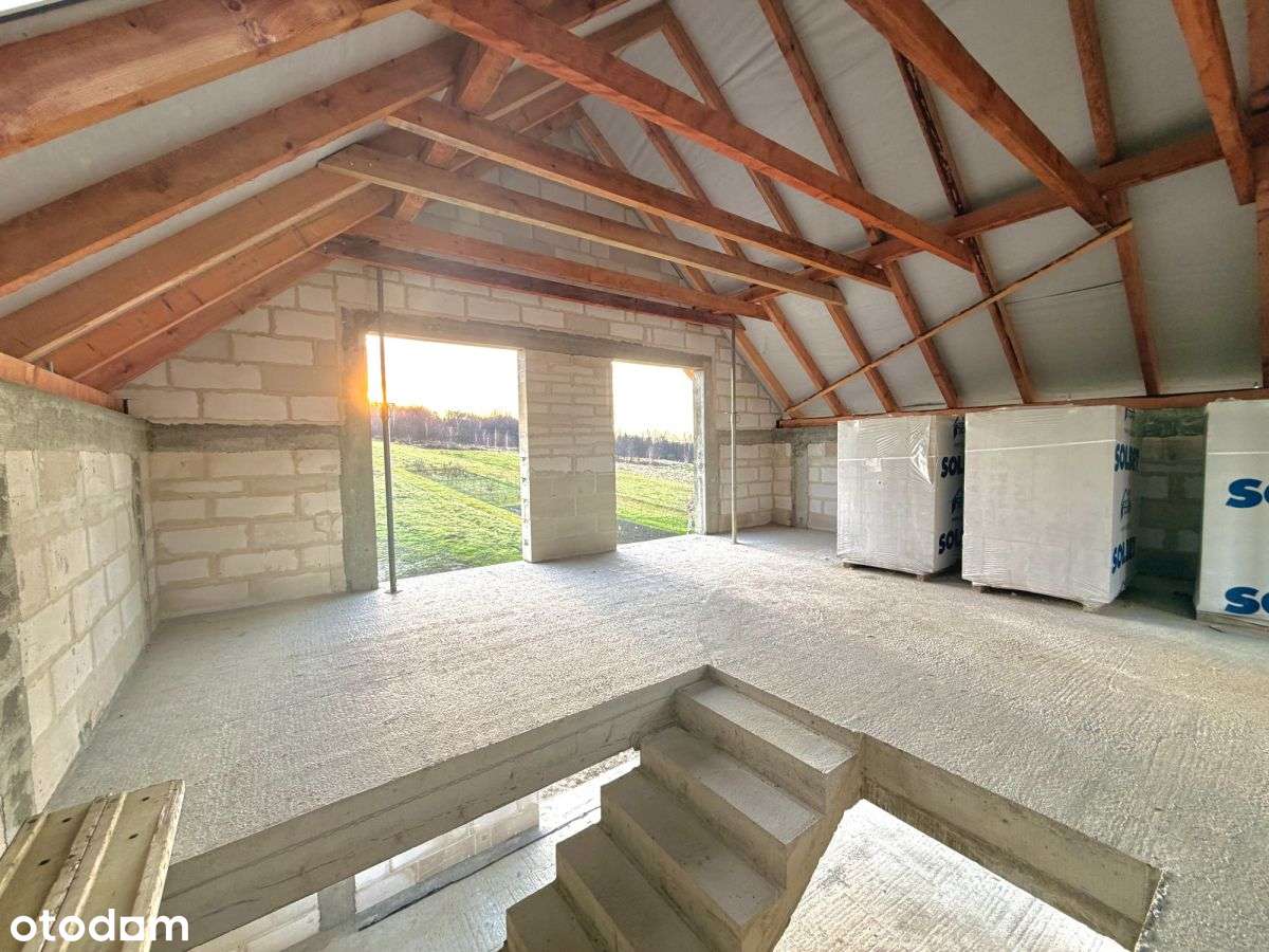 Dom NA Widokowej Działce - 5 Pokoi-Stan Surowy - Pełny obrazek: 5/8