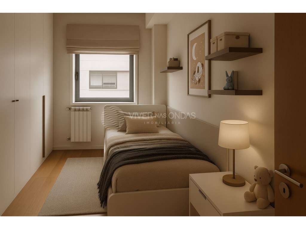 Apartamento T2 com varanda e garagem box para 1 carro, em Braga. - Grande imagem: 4/6