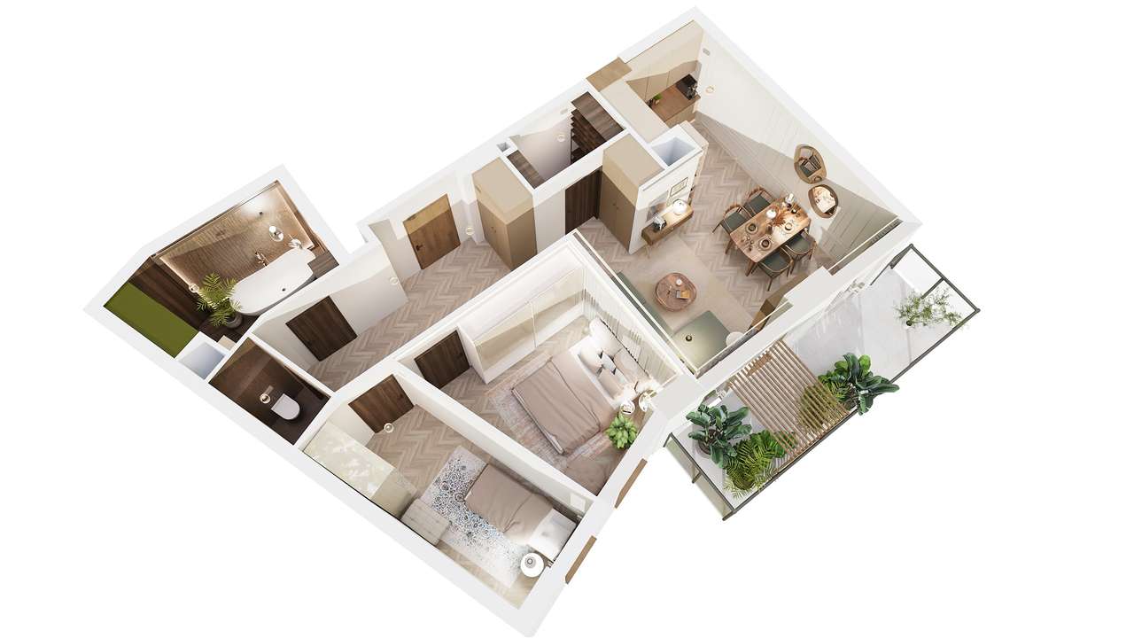 Ostatni duży lokal z tarasem - zamknięte osiedle-4