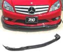 SPOILER LIP FRONTAL PARA MERCEDES W204 07-10 CARBONO - 1