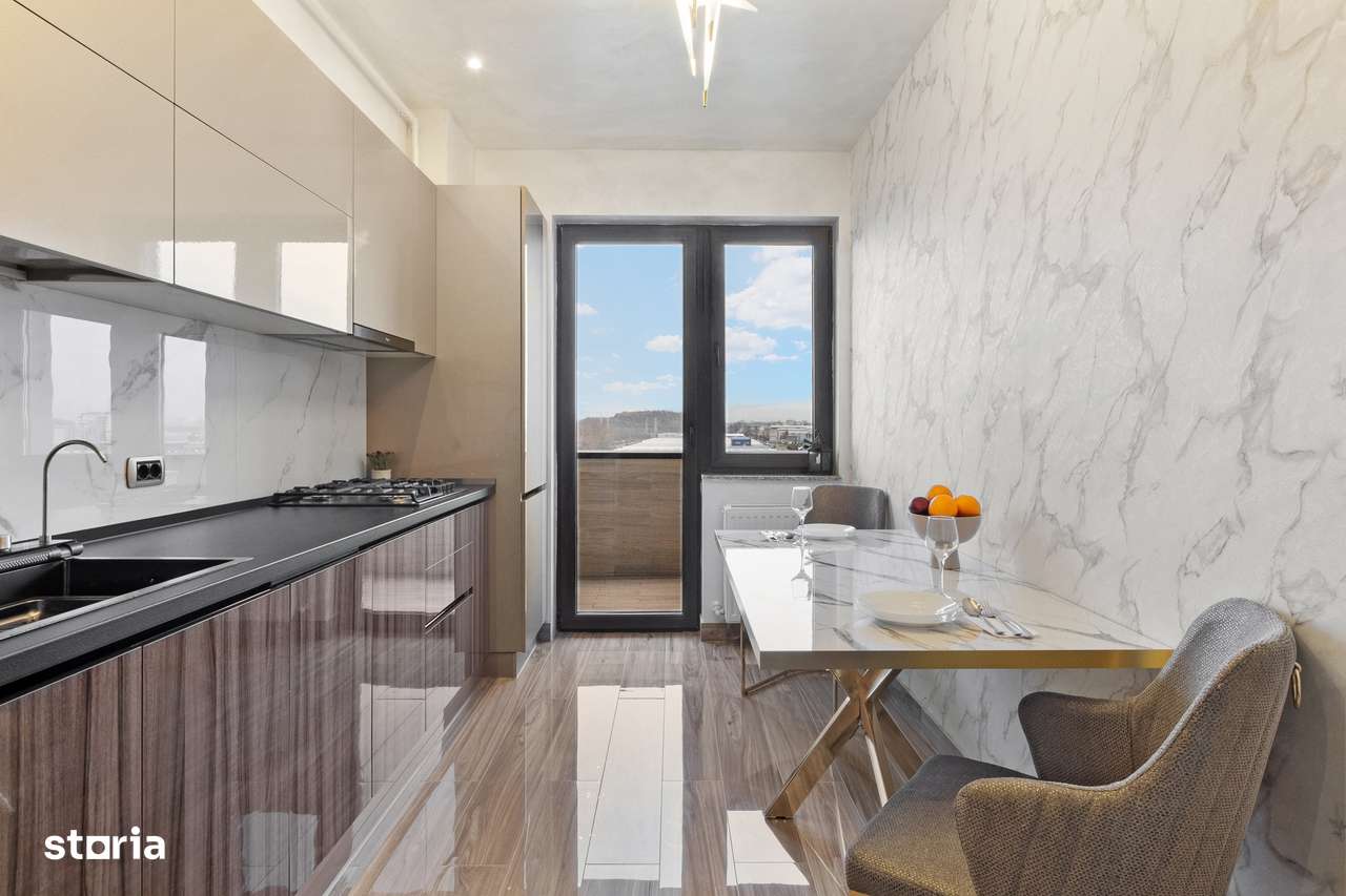 Esti primul chirias! 2 camere 93 mp Locatie Premium langa Mall Coresi - Imagine principală: 4/15