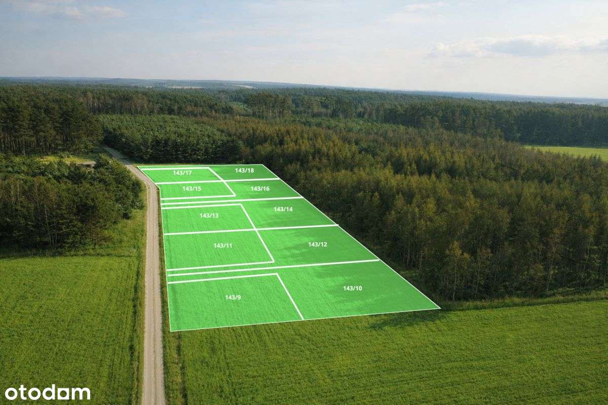 Działki budowlane w otulinie lasu-4