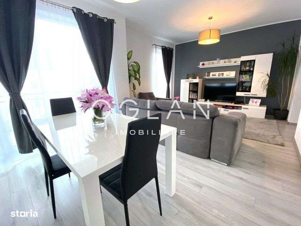 Apartament 3 cam modern, Etaj 1,  80 mp utili, 2 locuri parcare, Brana - Imagine principală: 4/10
