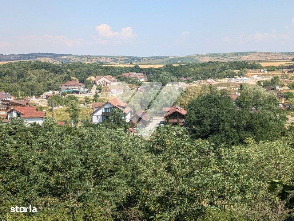 Teren intravilan 1670 mp cu vedere spre lacuri Ocna Sibiului - Imagine principală: 5/10