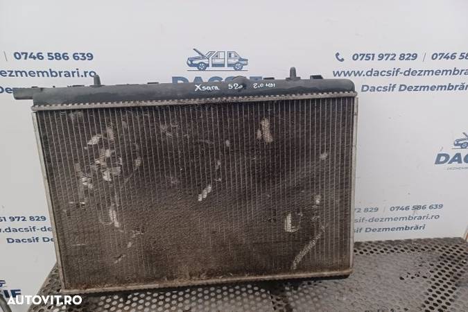 Radiator racire motor Citroen Xsara Picasso 1  [din 1999 pana  2004] seria Minivan 2.0 HDI (90 hp) - 2