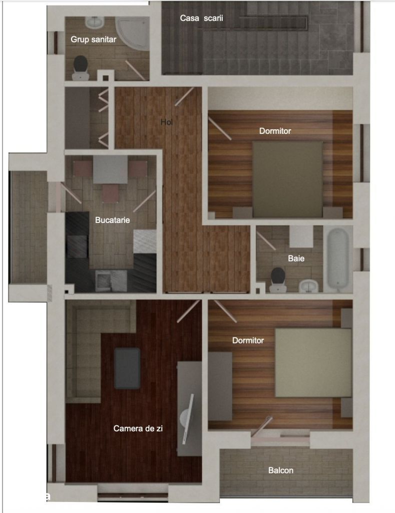 Apartament 3 camere,zona deosebita,3 minute de STB Mega Image si Lidl