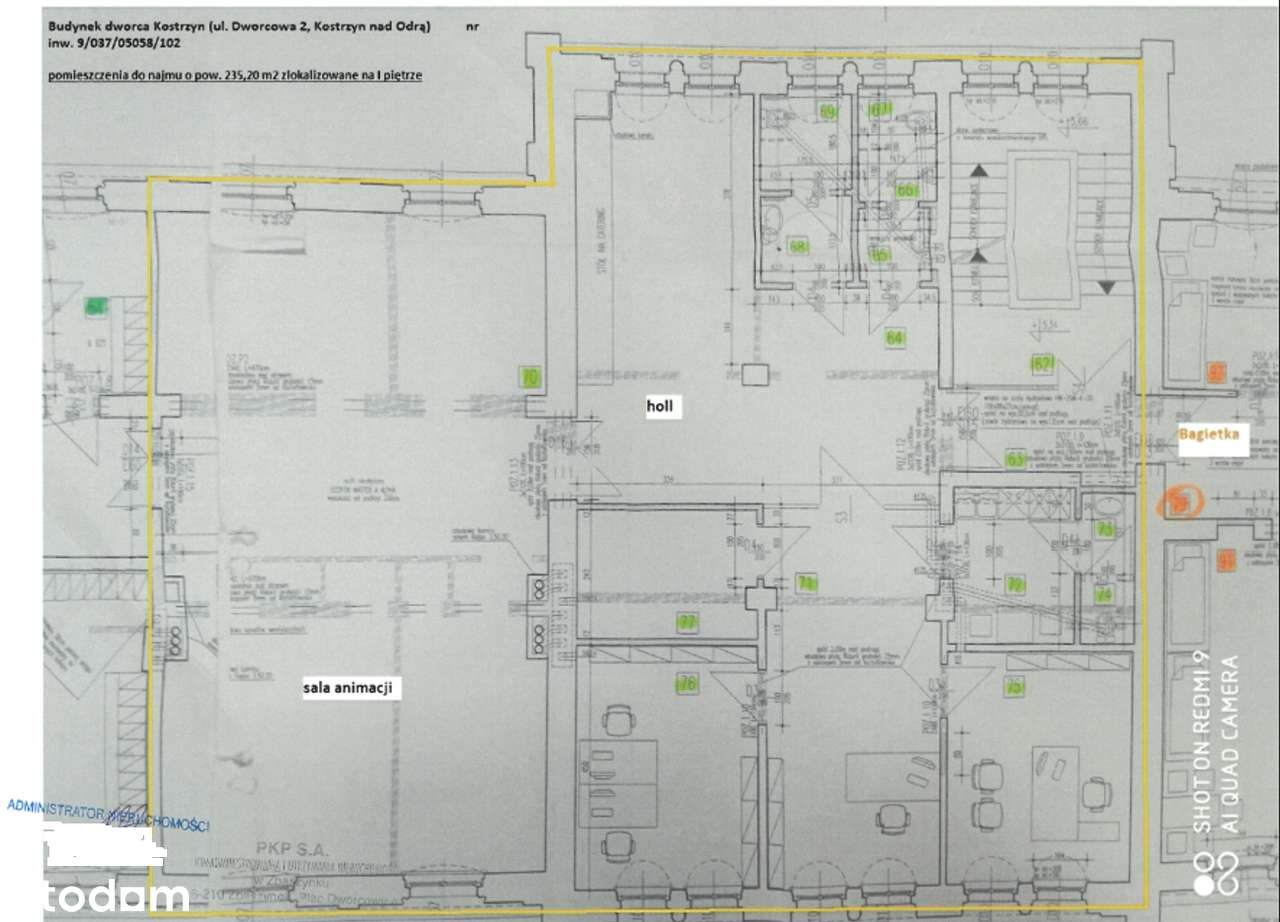 Lokal w Kostrzynie Nad Odrą z dużą salą konferencyjną o pow. 85 m2 - Pełny obrazek: 5/5
