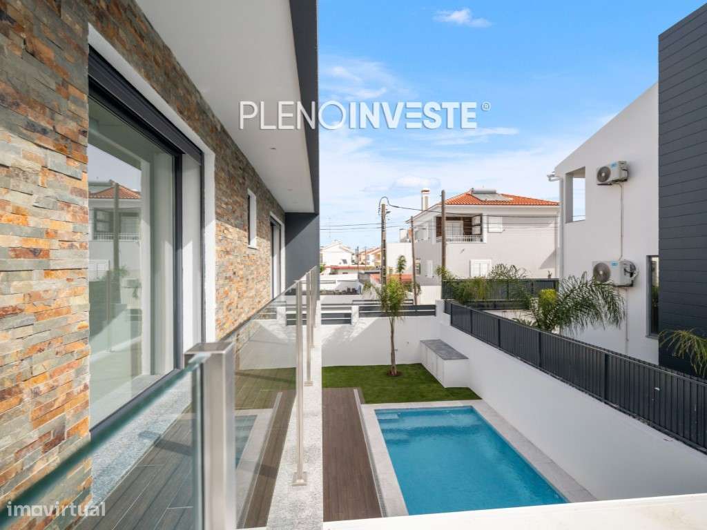 Fantástica moradia contemporânea isolada de gaveto V4 com piscina-22