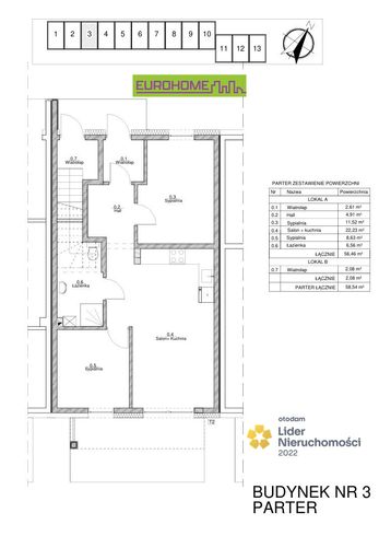 Nowoczesny apartament |56,46m2| z ogródkiem 41 m2|-8
